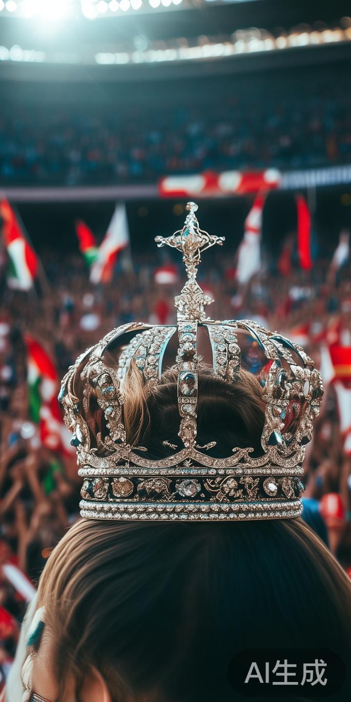 体育比赛中“皇冠”ymbol的象征意义与深层文化内涵分析 在体育比赛中,人们常常能看到一个象征性的元素——皇